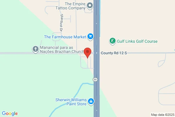 Map showing location at 30.355328, -87.683845