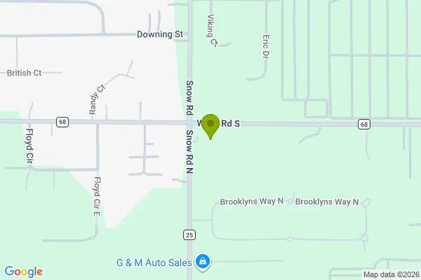 Map showing location at 30.763584, -88.275924