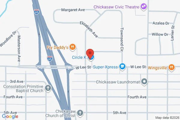 Map showing location at 30.767571, -88.091259