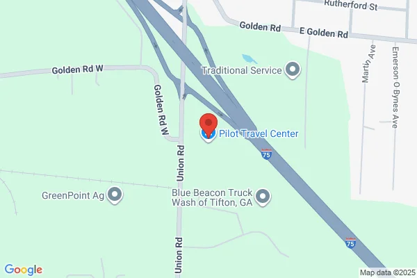 Map showing location at 31.428614, -83.516321