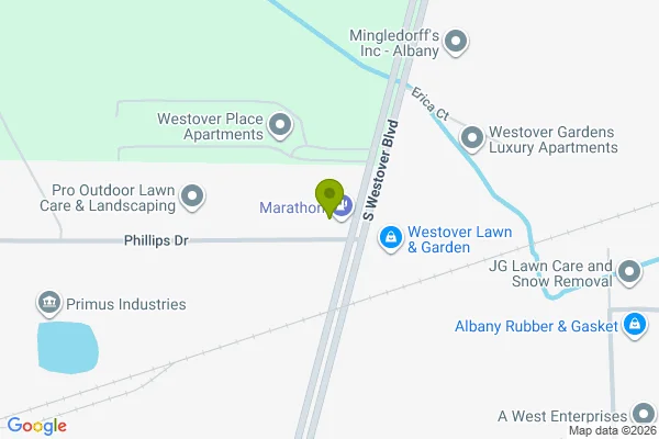 Map showing location at 31.567774, -84.223105