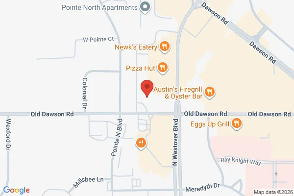 Map showing location at 31.614100, -84.224345