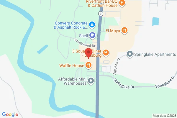 Map showing location at 31.629970, -84.177552