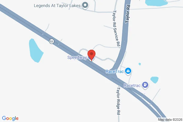 Map showing location at 32.297803, -86.197826