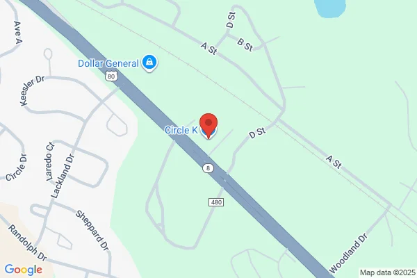 Map showing location at 32.353252, -86.968982