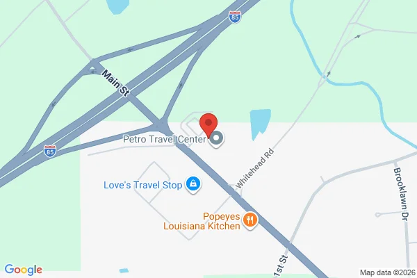 Map showing location at 32.405845, -85.955915