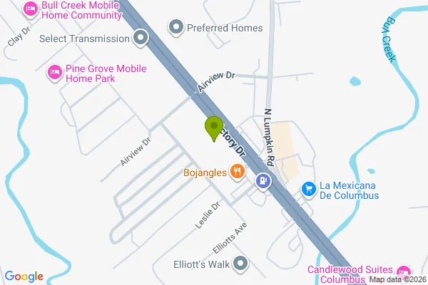 Map showing location at 32.431885, -84.955111