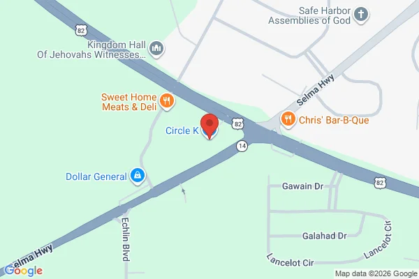 Map showing location at 32.438207, -86.475063