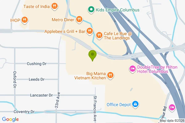 Map showing location at 32.518831, -84.957064