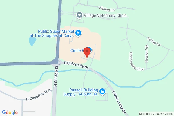 Map showing location at 32.636988, -85.479470