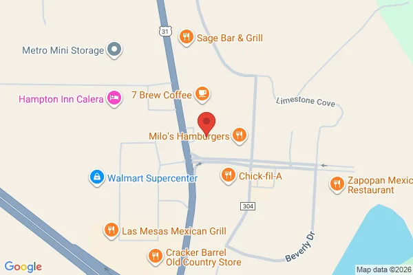 Map showing location at 33.147489, -86.748447