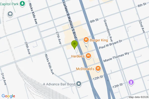 Map showing location at 33.204630, -87.569703