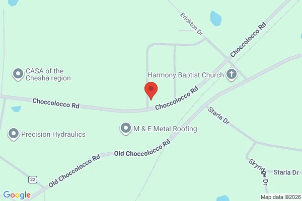 Map showing location at 33.649611, -85.720325