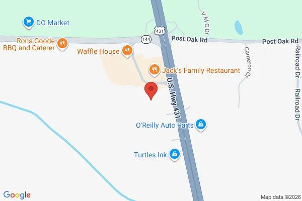 Map showing location at 33.780140, -85.896999