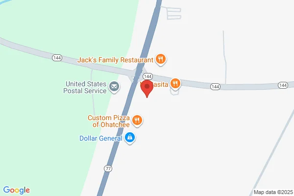 Map showing location at 33.782660, -86.036430