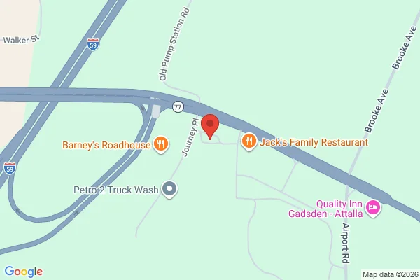 Map showing location at 33.995867, -86.082712