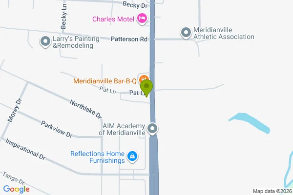 Map showing location at 34.846067, -86.571657